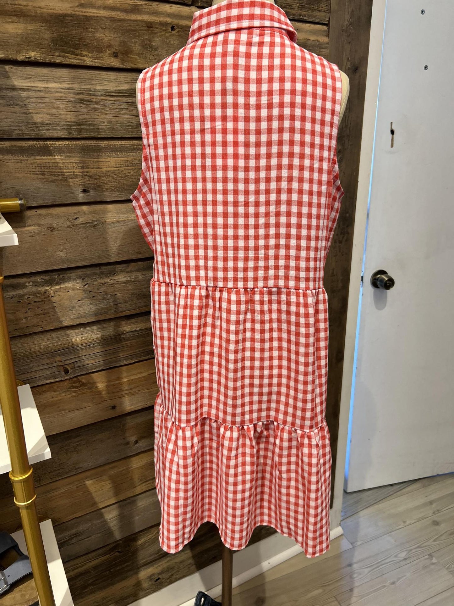 Gingham Dress