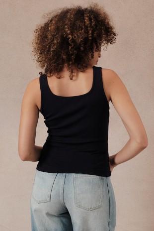 Eyelet Detail Tank Top