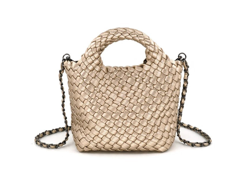 Braided Clutch Bag
