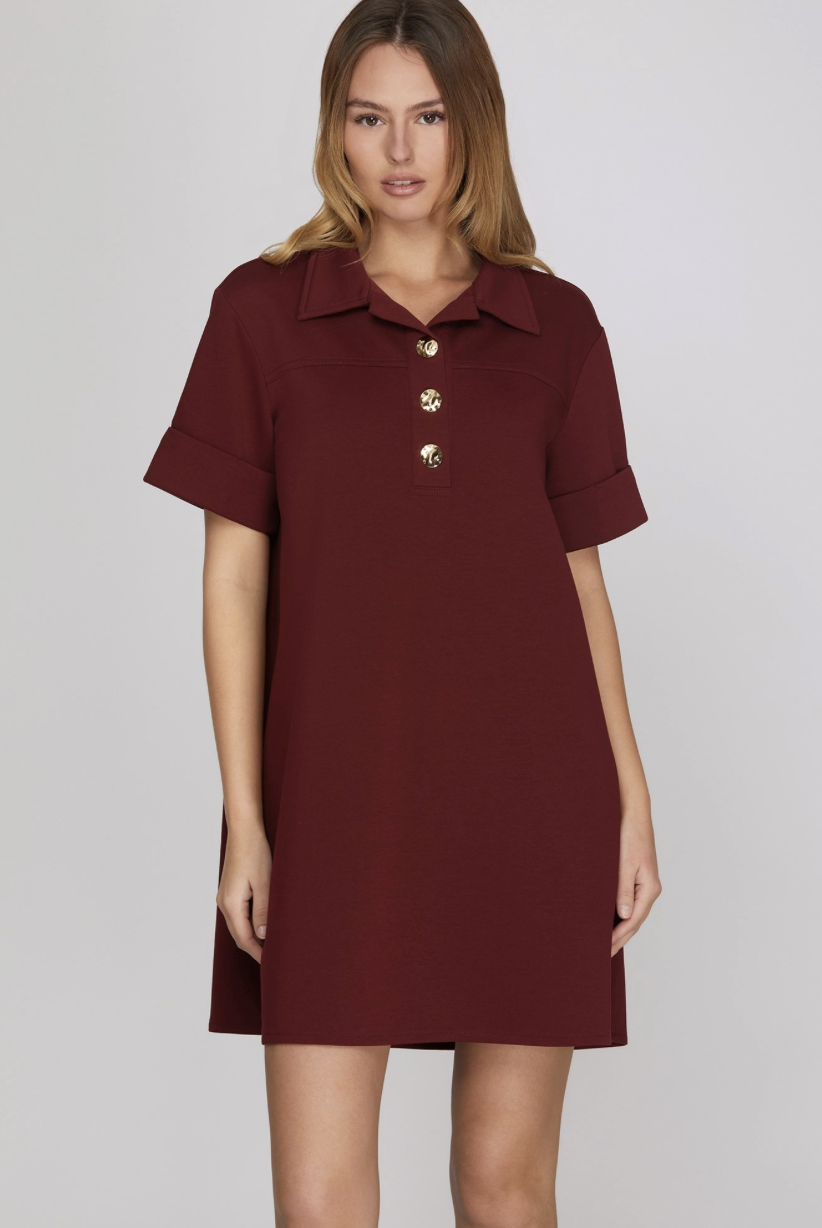 Shift Mini Dress