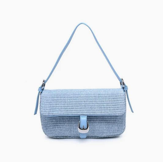 Gloria Straw Crossbody
