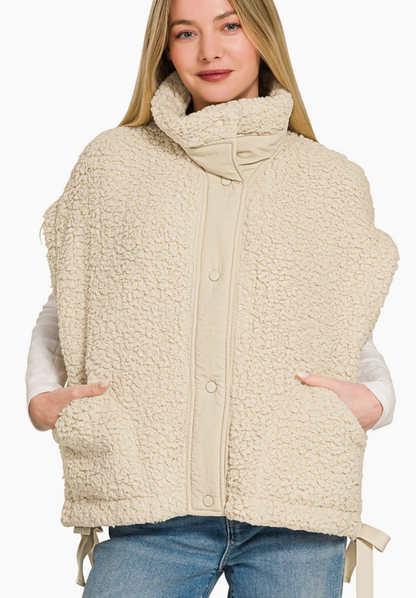 Oversized Faux Fur Vest