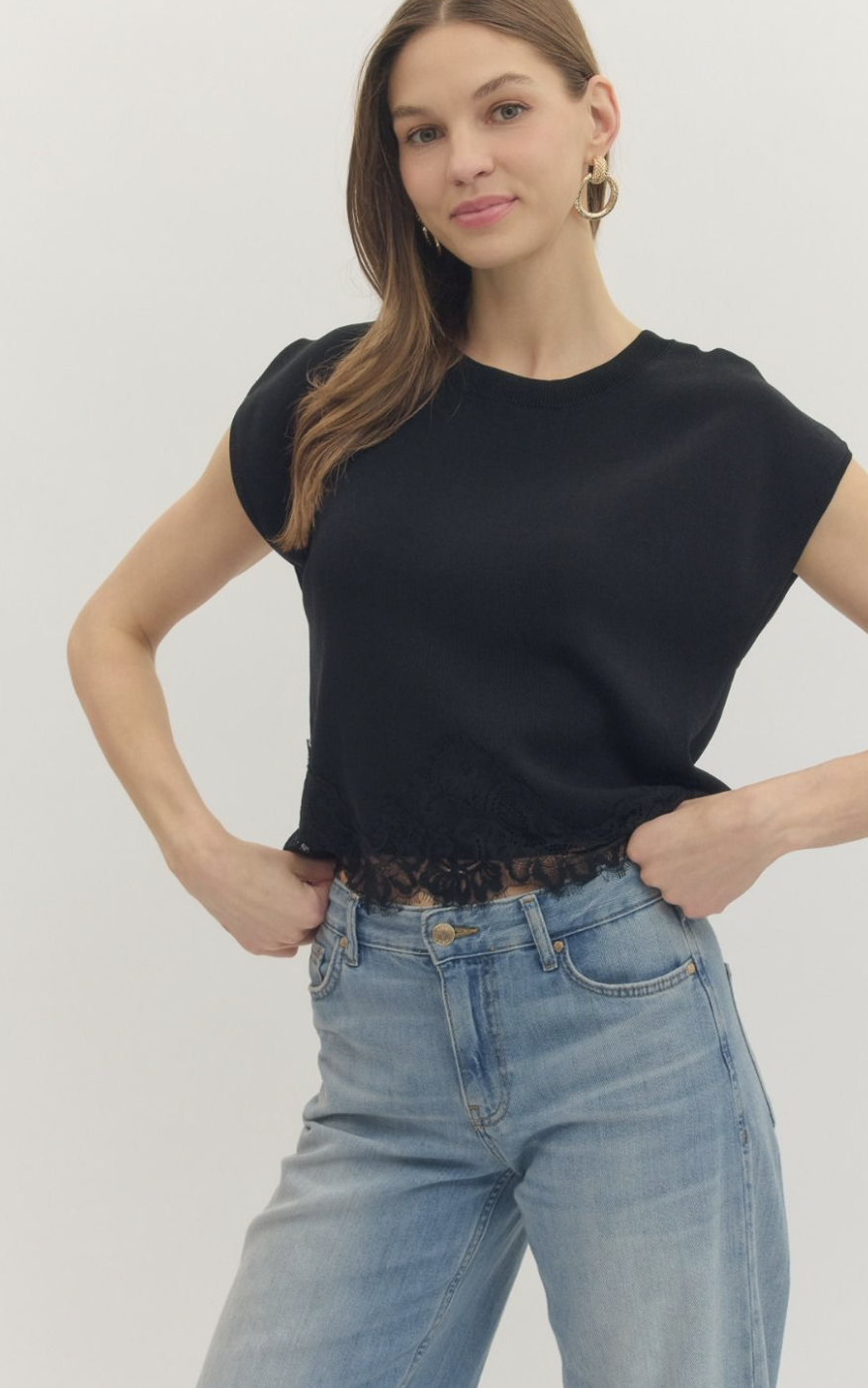 Sweater Knit Top