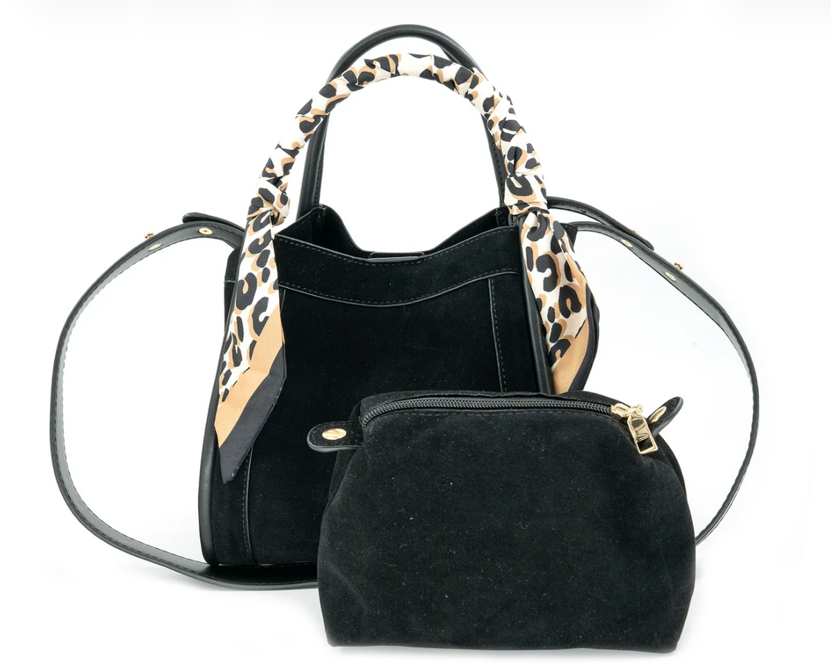 Gianna Suede Bag