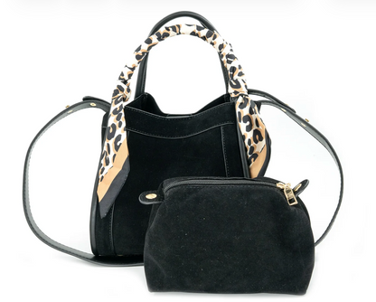 Gianna Suede Bag