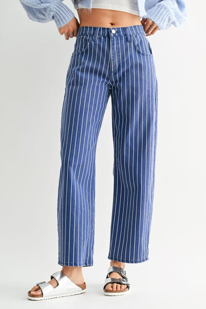 Just Black Barrel Jean BP479-A