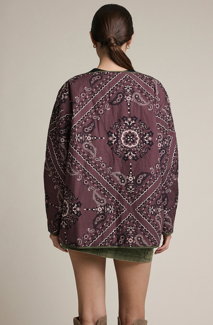 Reversible Quilted Bandana Jacket