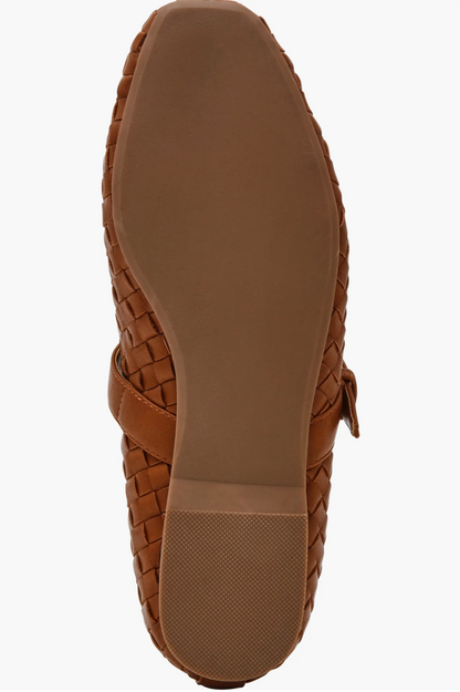 DV Mulaney Woven Mary Jane Flat
