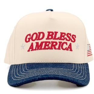 God Bless America Trucker Hat