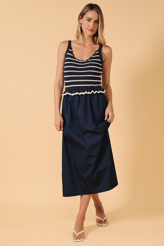Sweater Tank Midi Dress