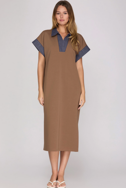 Knit Midi Dress