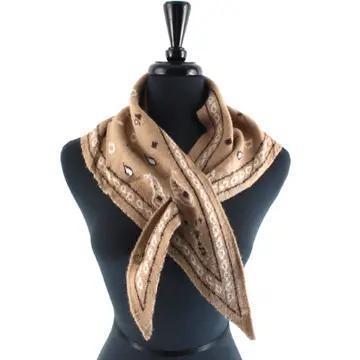 Pull Through Triangle Scarf