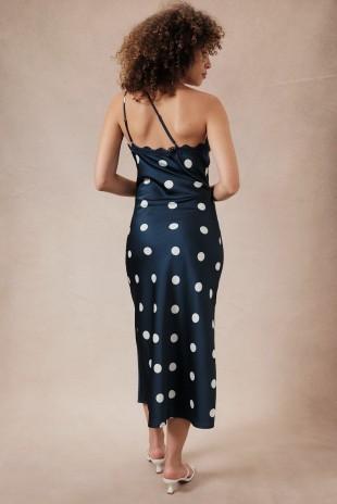 Polka Dot Midi Dress