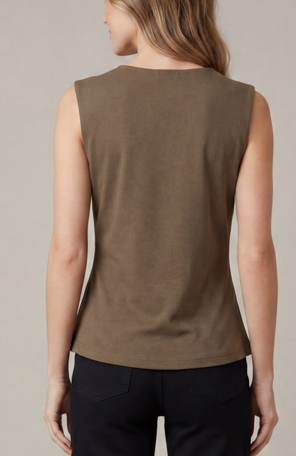 Sleeveless Knit Top