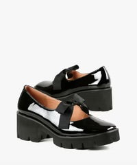 All Black Tap & Lugg Dress Shoe 39