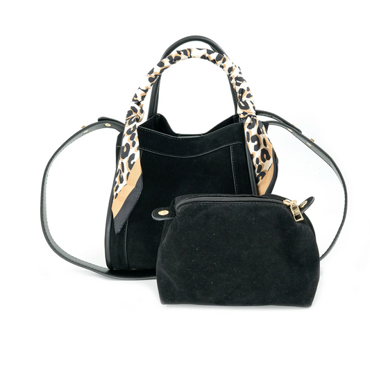 Gianna Suede Bag