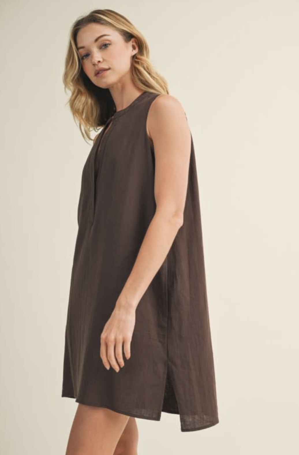 Sleeveless Shift Dress