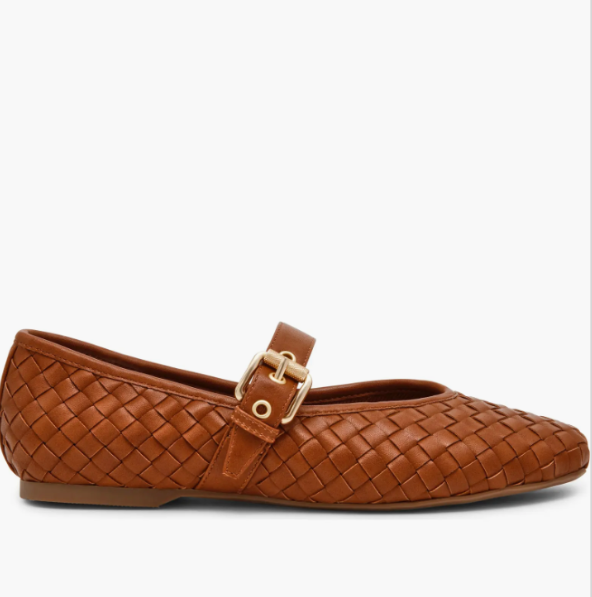 DV Mulaney Woven Mary Jane Flat