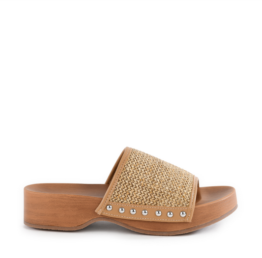 Seychelles Fantasy Raffia Sandal