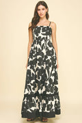Pinch Floral Tiered Maxi Dress