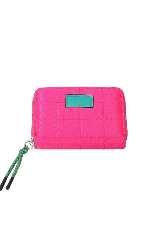 Wona Quilted Zip Around Wallet