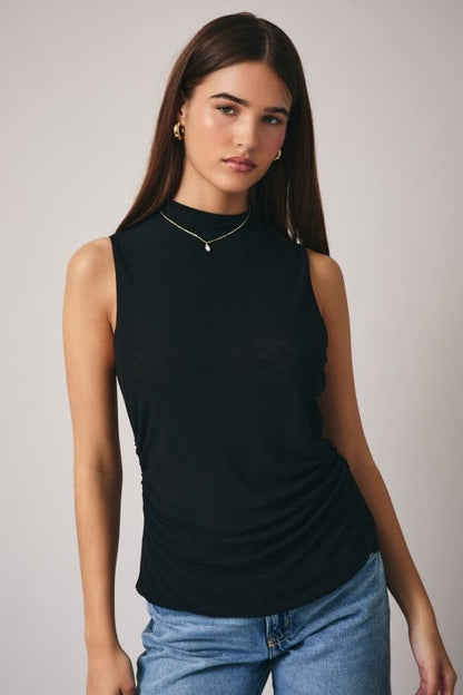 Sunday Edition Sleeveless Mesh Top