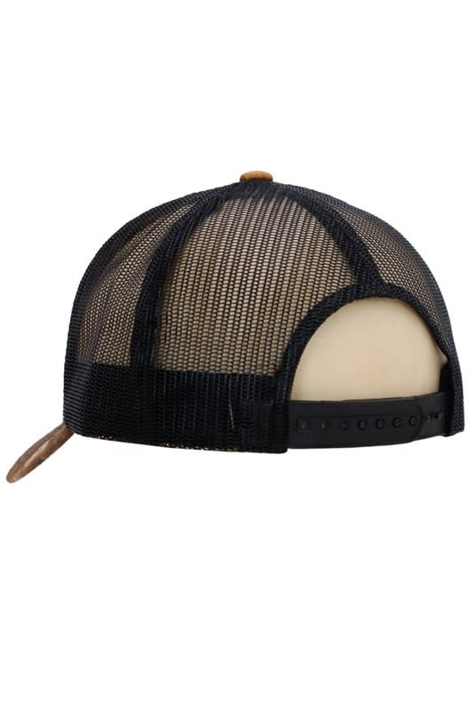 Cap Zone Hunt Camouflage Print Trucker Hat