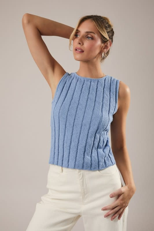 Sunday Edition Sleeveless Knit Top