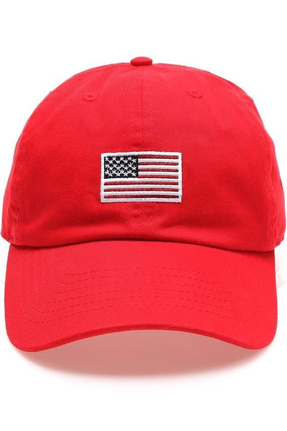 Fashion City American Flag Baseball Cap
