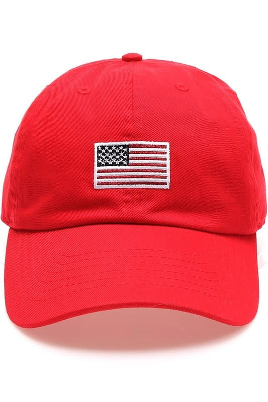 Fashion City American Flag Baseball Cap