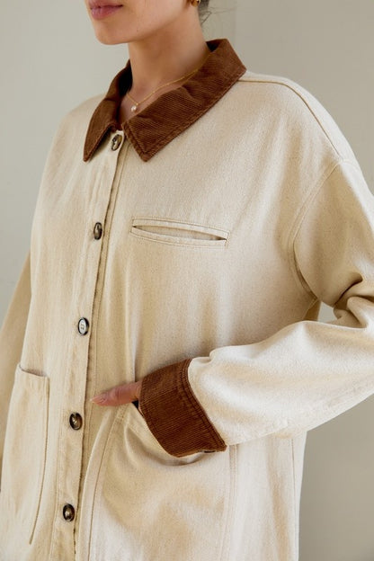 Button Down Barn Jacket