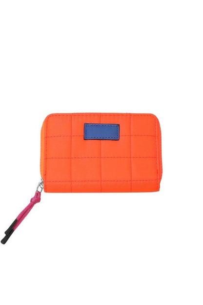 Wona Quilted Zip Around Wallet