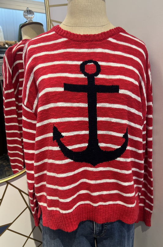 Camille & Co Anchor Sweater