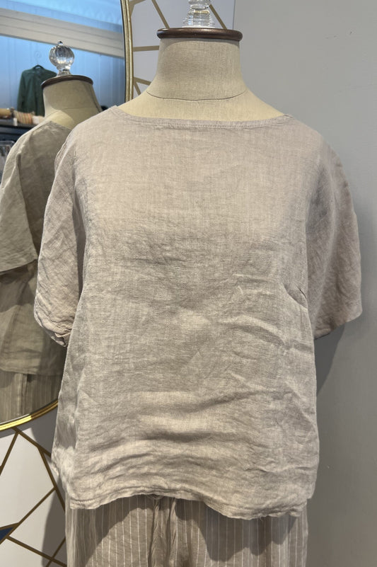 Camille & Co Linen Top