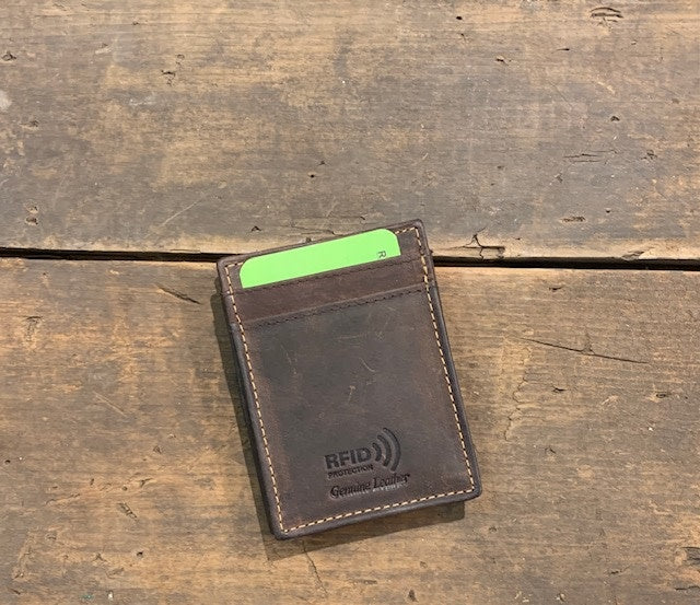 Cli Leather Card Holder