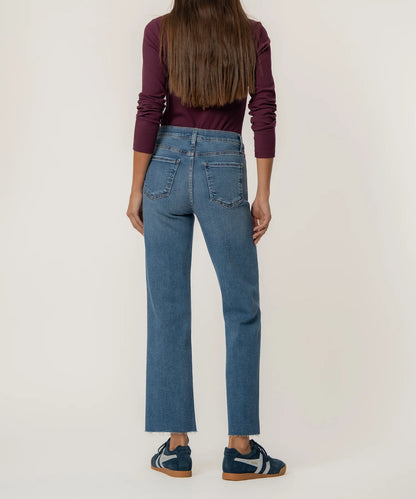 Avery High Rise Easy Straight Leg Jean