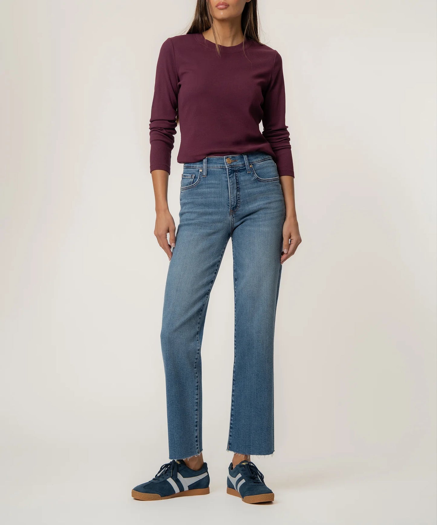 Avery High Rise Easy Straight Leg Jean