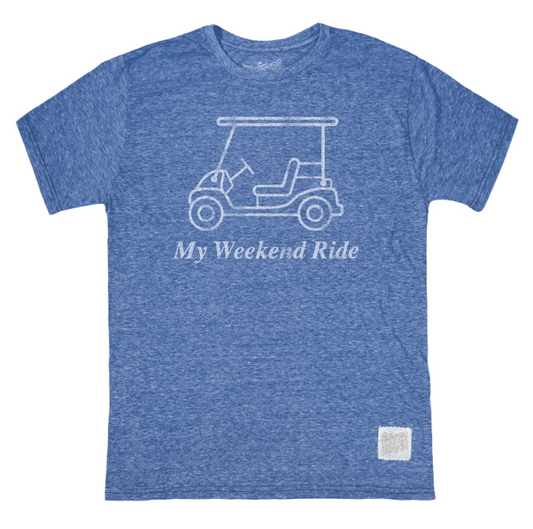 Retro Brand My Weekend Ride T Shirt RTF7937A
