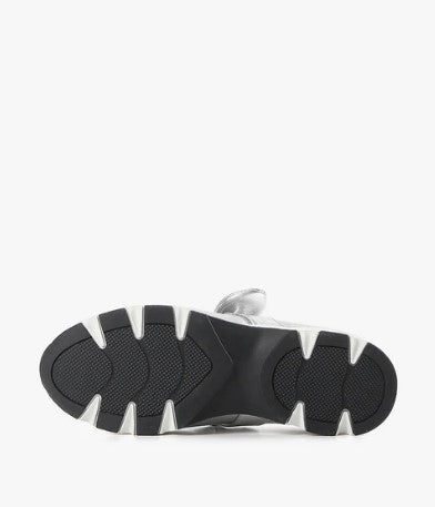 All Black Big Bow Sneaker