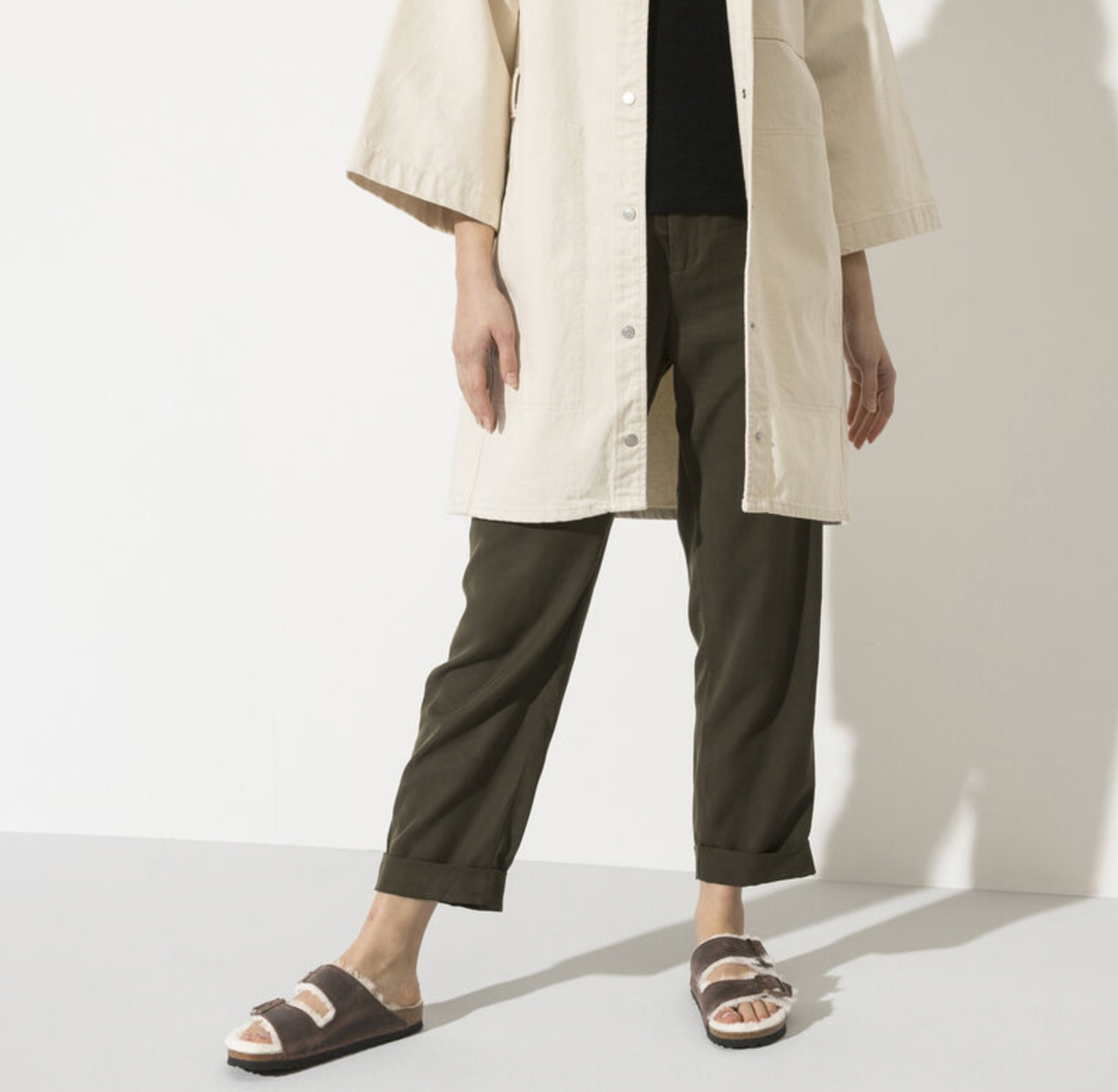 Birkenstock Arizona Shearling Sandal