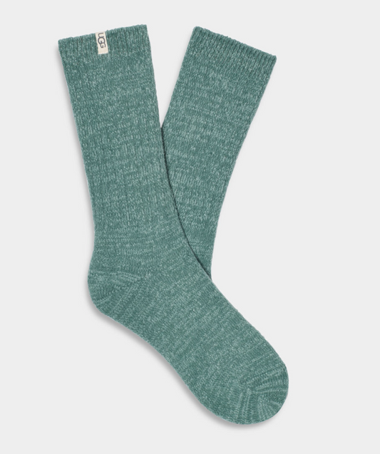Ugg Rib Knit Slouchy Crew Sock