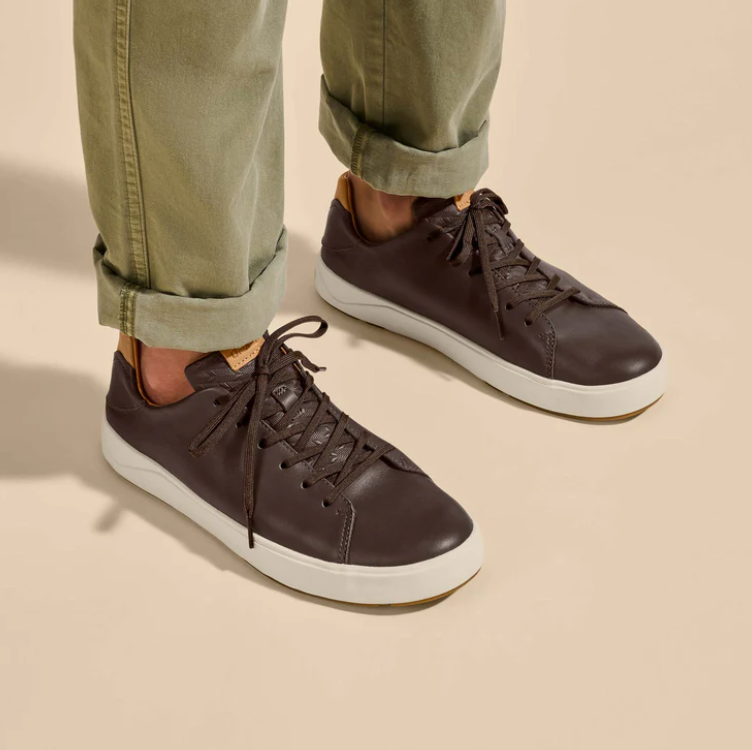 Olukai Lae Ahi Li Ili Leather Sneaker