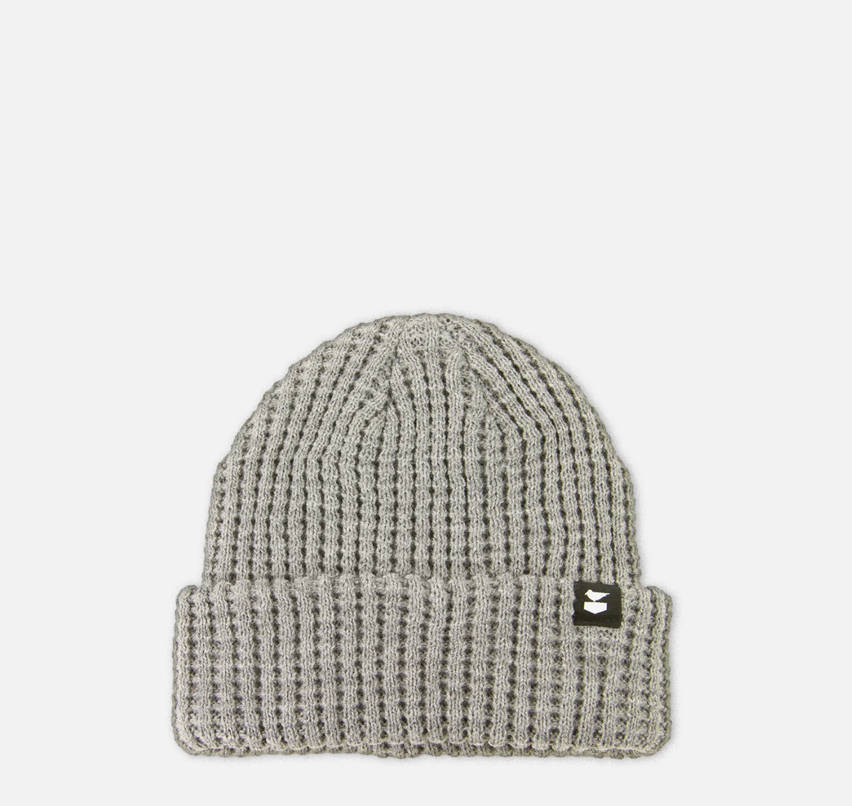 Jetty Prowl Beanie in gray, java, or mustard with patterned jacquard knit and snug fit.
