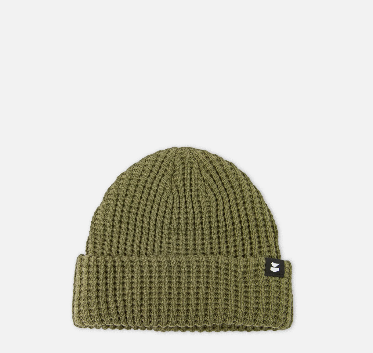 Jetty Prowl Beanie in gray, java, or mustard with patterned jacquard knit and snug fit.