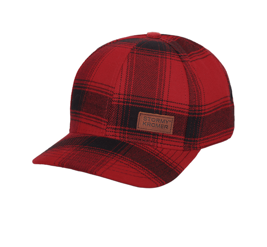 Stormy Kromer Flannel Adjustable Curveball Cap