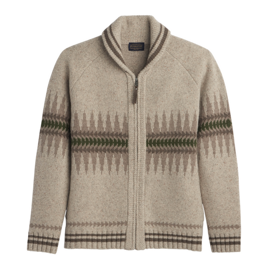 Pendleton Sawtooth Buck Zip Sweater