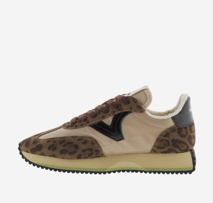 Victoria Cosmos Animal Print Sneaker