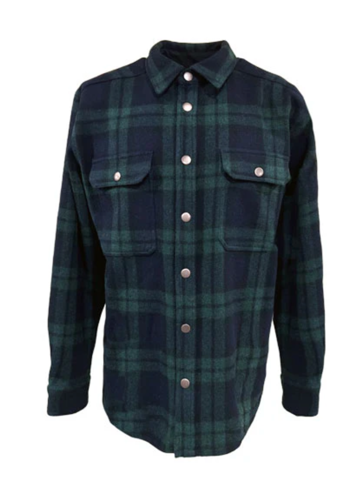 Woolly Dry Goods Wool Plaid ShirtJac