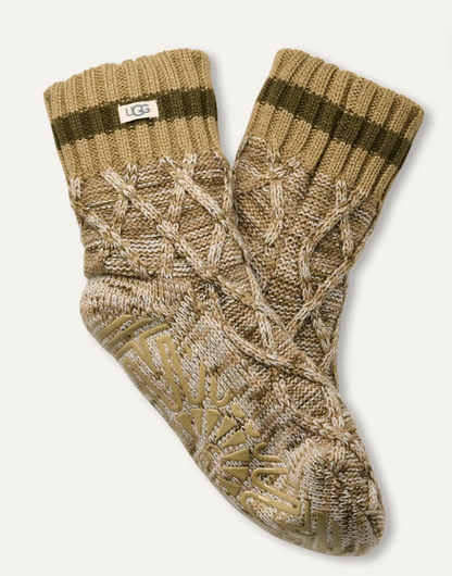 UGG® DeeDee Fleece Lined Quarter II Sock