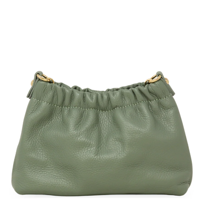 Italian Leather Clutch and Crossbody